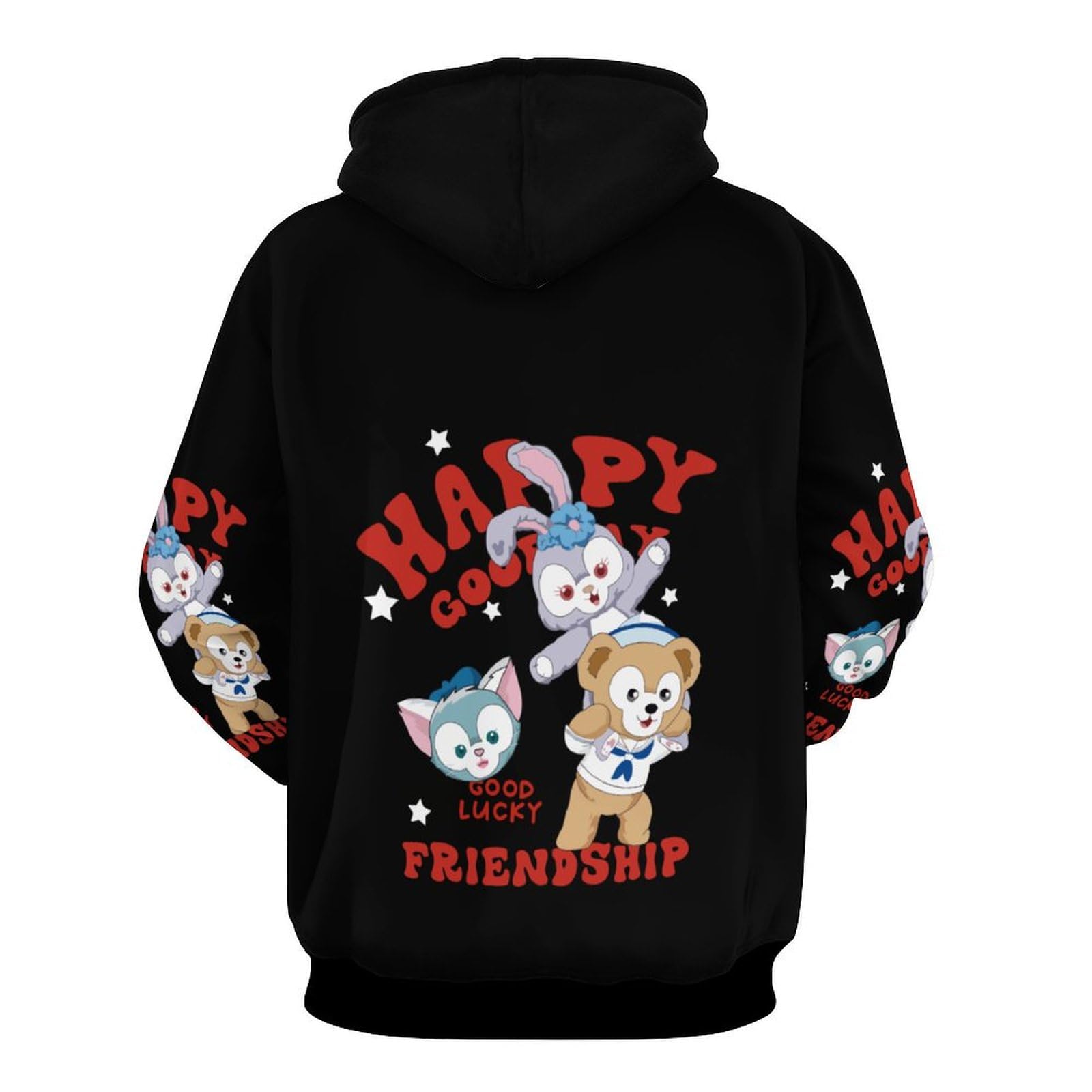 Duffy and Friends 犬用フード付きウェア Mサイズ ダッフィー 服」の